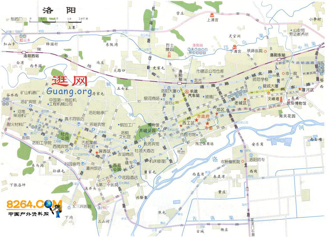 洛阳市地图最新高清版,洛阳城最新高清地图