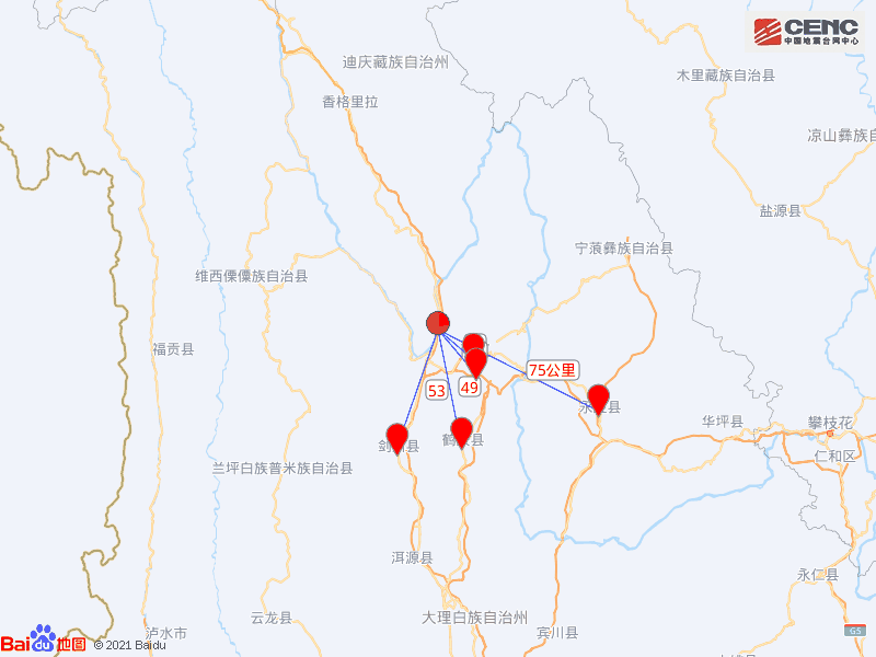 天水地震最新消息今天,今日天水地震最新动态速报。