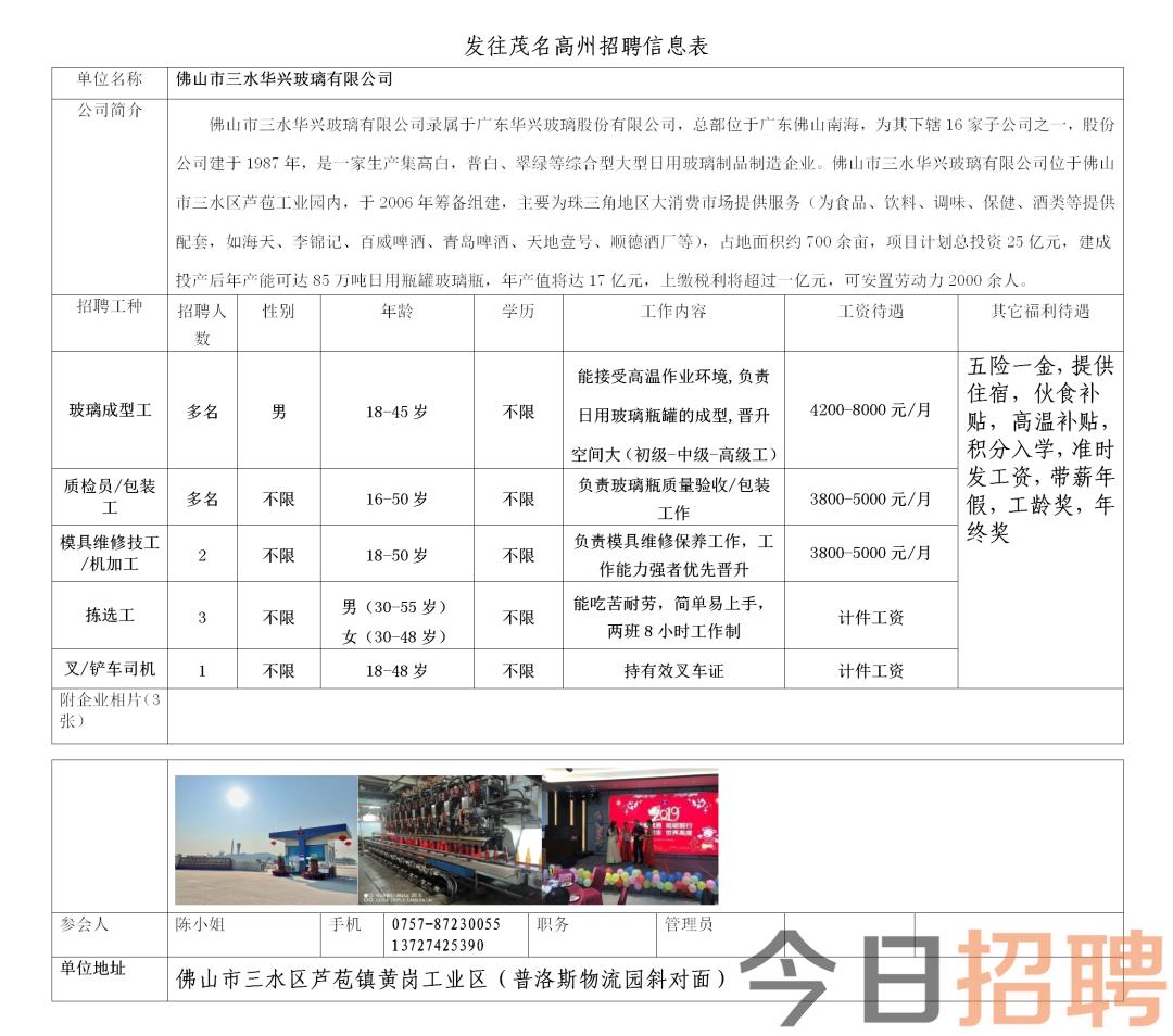 云浮自动磨最新招聘岗位信息